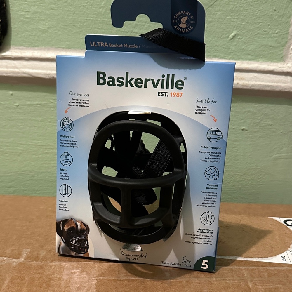 Ultra Dog Muzzle - Black